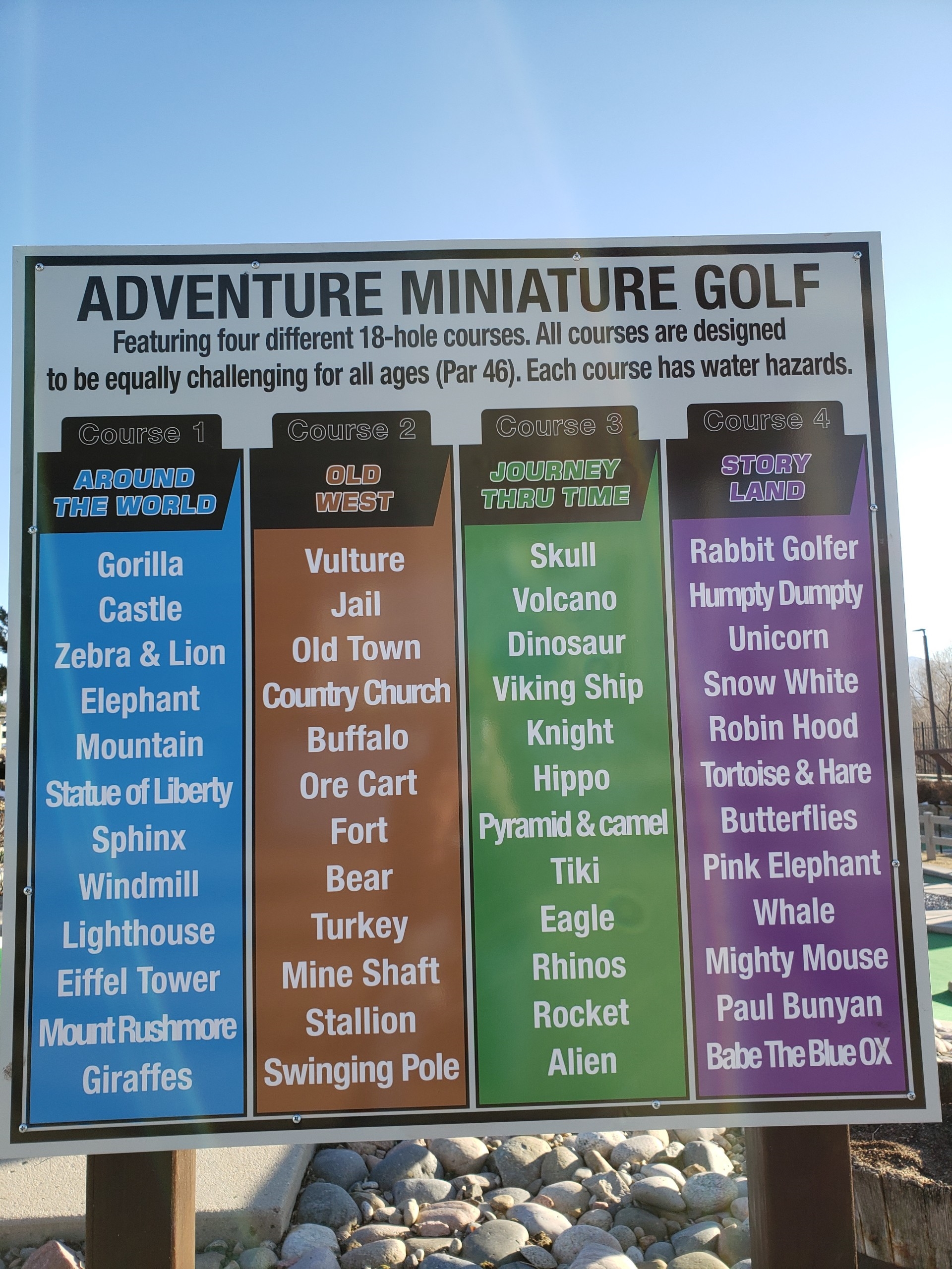 Adventure Miniature Golf